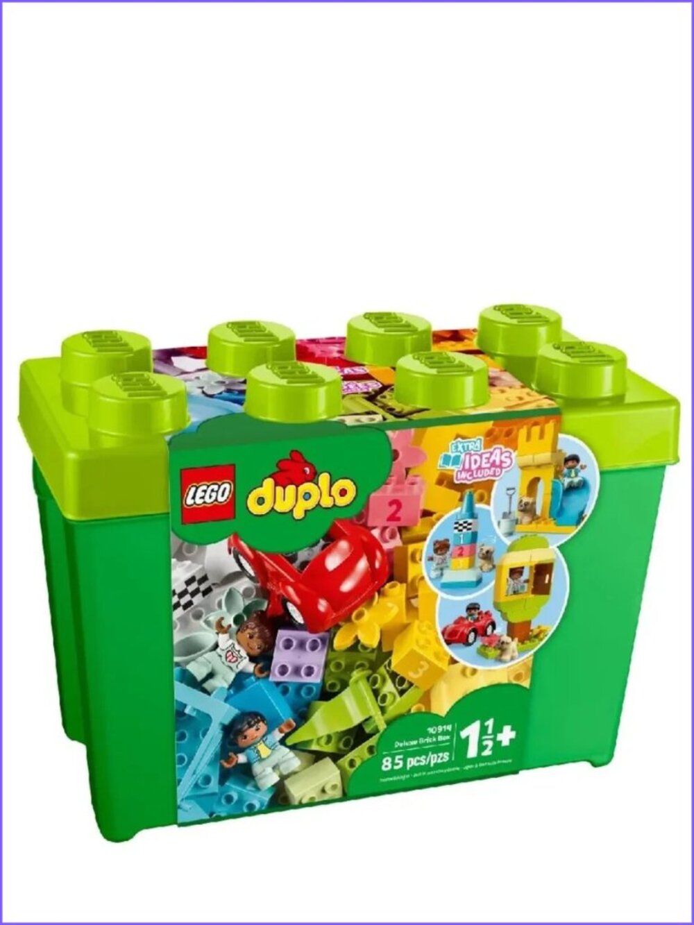 Lego DUPLO Deluxe Brick Box  10914 Building Playset (85pcs)  New In Box